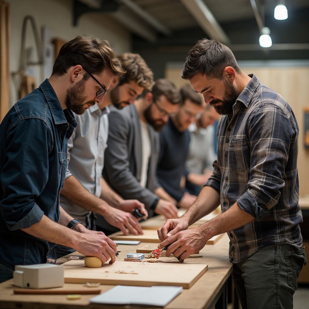 Workshop con artigiani italiani